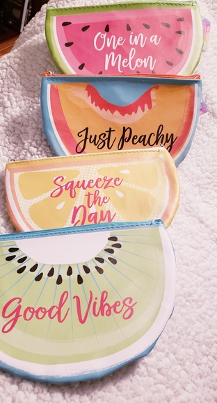 ❗SALE❗$6 each Cute Fruit Wedge Cosmetic Bags. - Picture 5 of 6